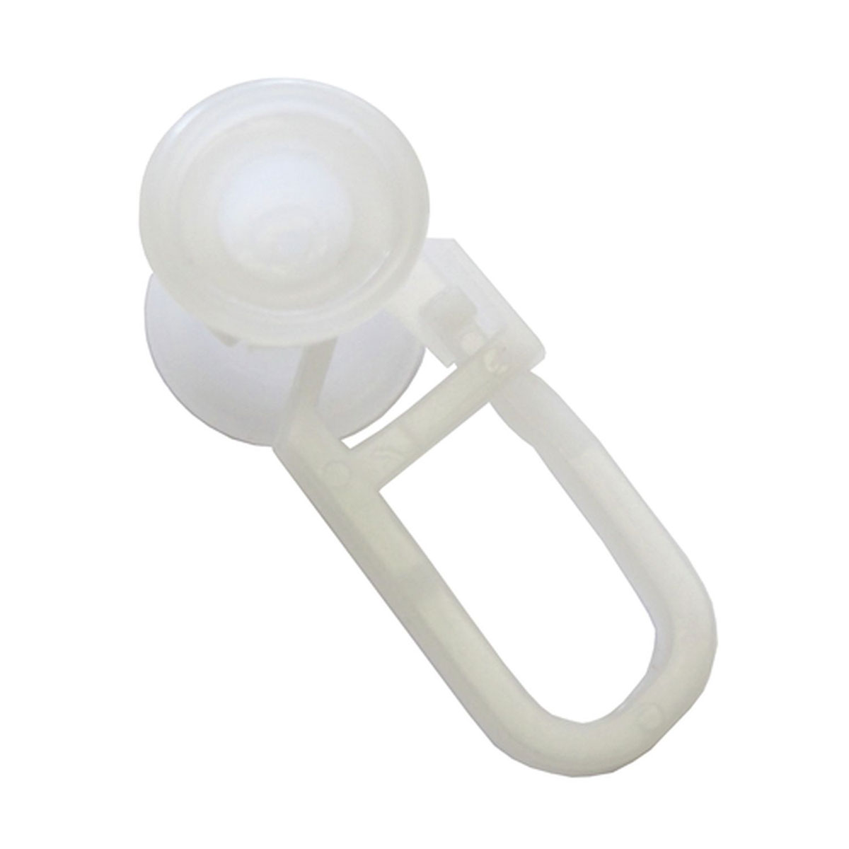 Gardinia Rollringe für U-Laufschienen weiß