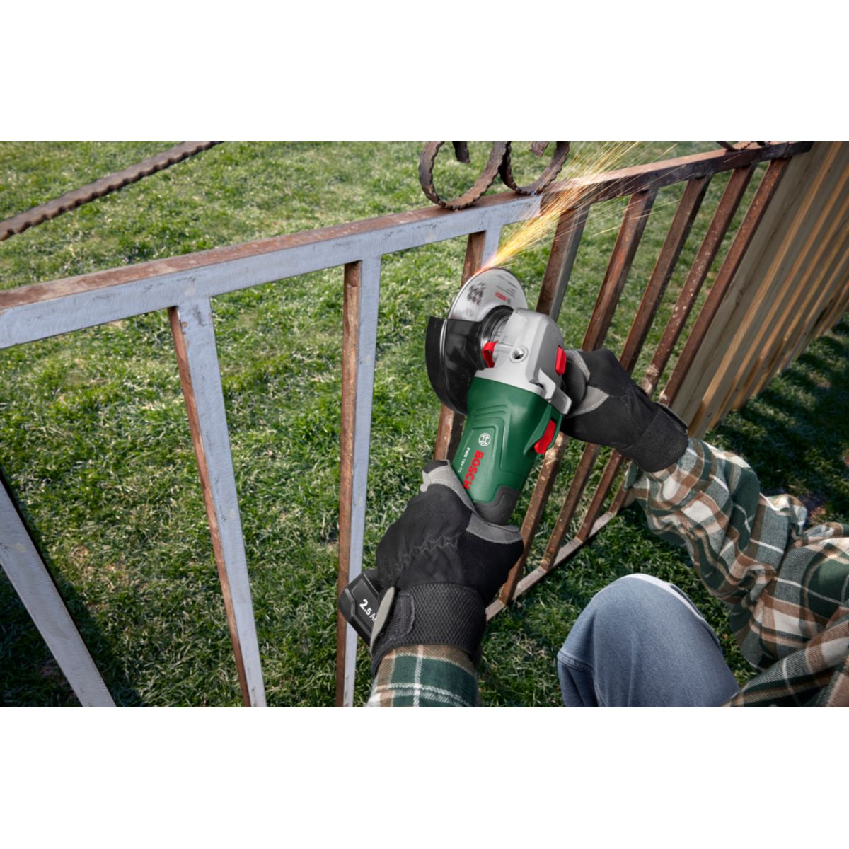 Bosch Akku-Winkelschleifer PWS18V-70 solo Bild 8