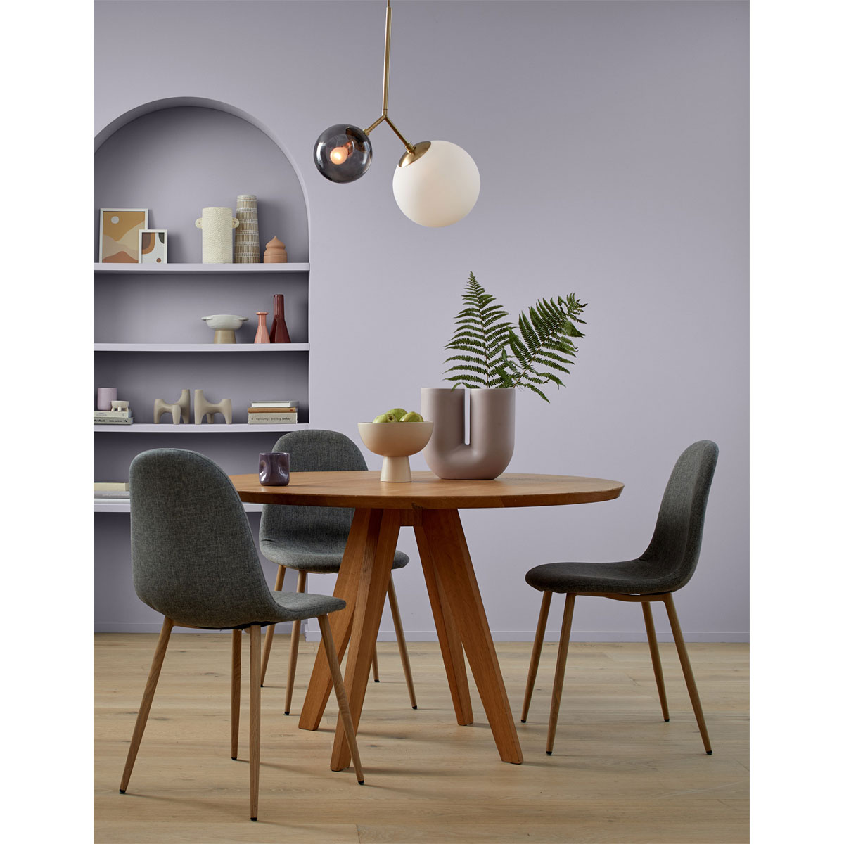 Alpina Innenfarbe pure farben 2,5 L Lavendelviolett matt Bild 2