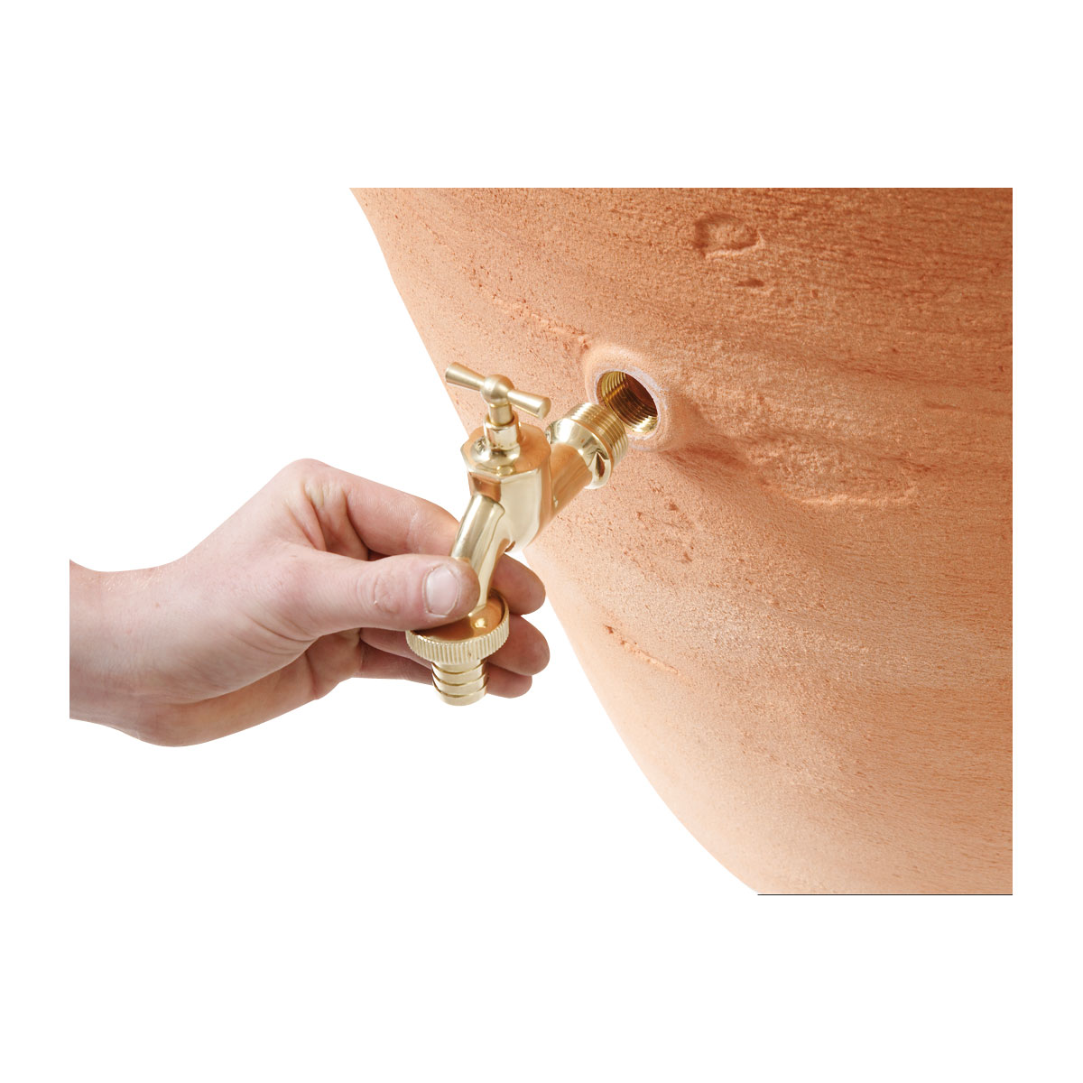 Garantia Auslaufhahn 19 mm 3/4 Zoll Messing Bild 2