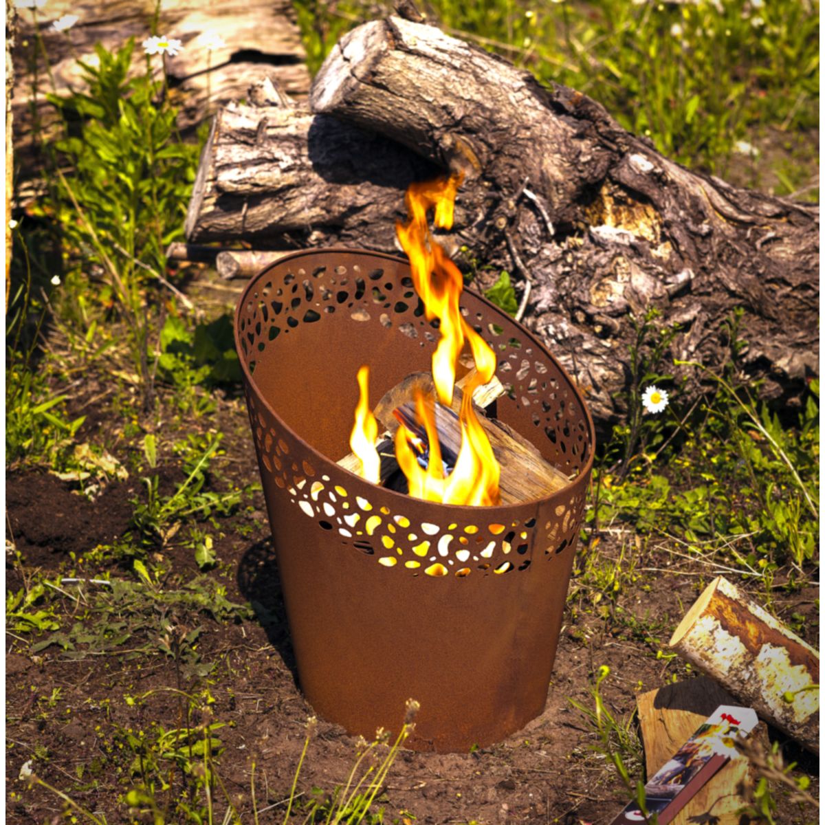 Feuereimer 36,5x35,2x45,2 cm Bild 2