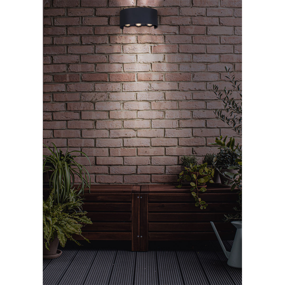 AL Auron Metall anthrazitLxBxH 14x4x8cm Bild 8