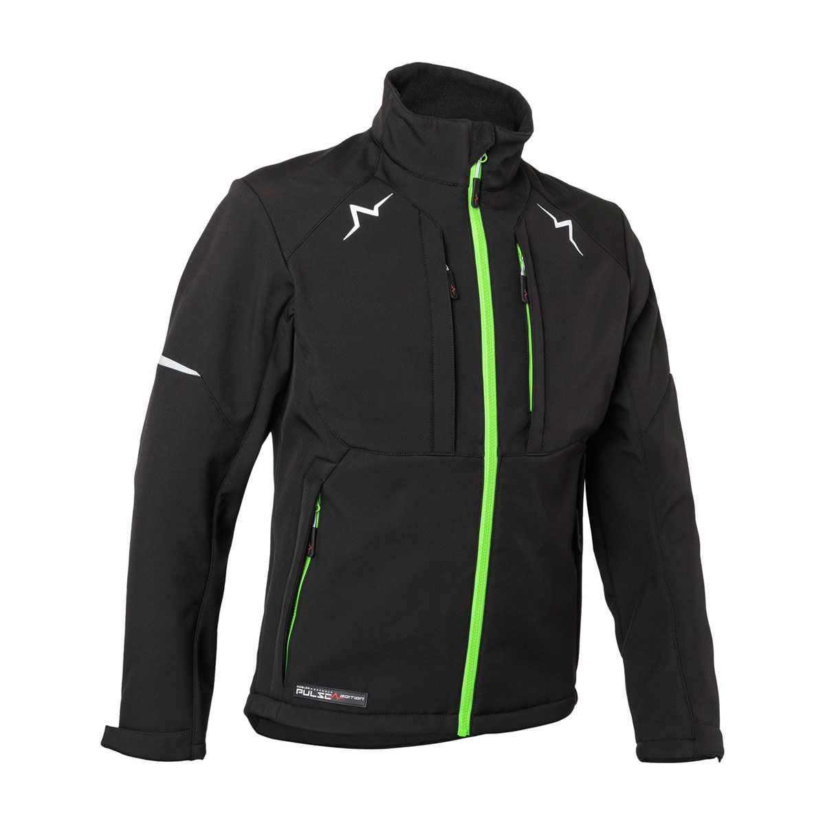 Kübler  Softshell Jacke PULSE Herren schwarz/neongrün Größe L Bild 4