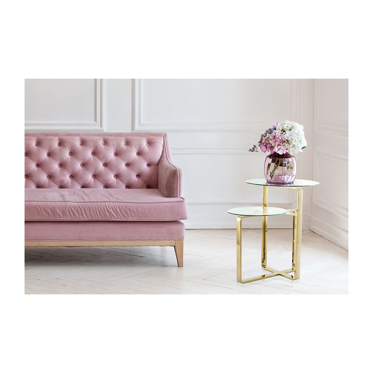 Beistelltisch Catrice 125 gold Bild 4