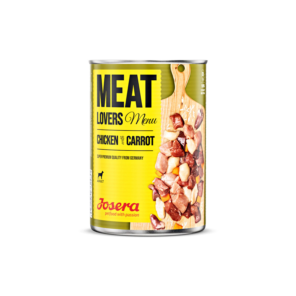 Nassfutter Meat Lovers Menu Huhn & Karotte  400 g getreidefrei