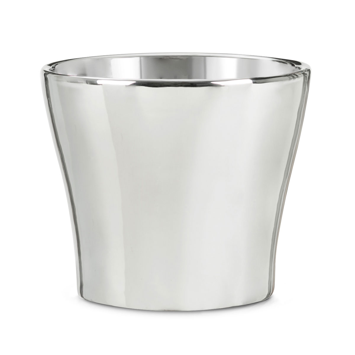 Scheurich Übertopf Mirror 808 19 cm silber
