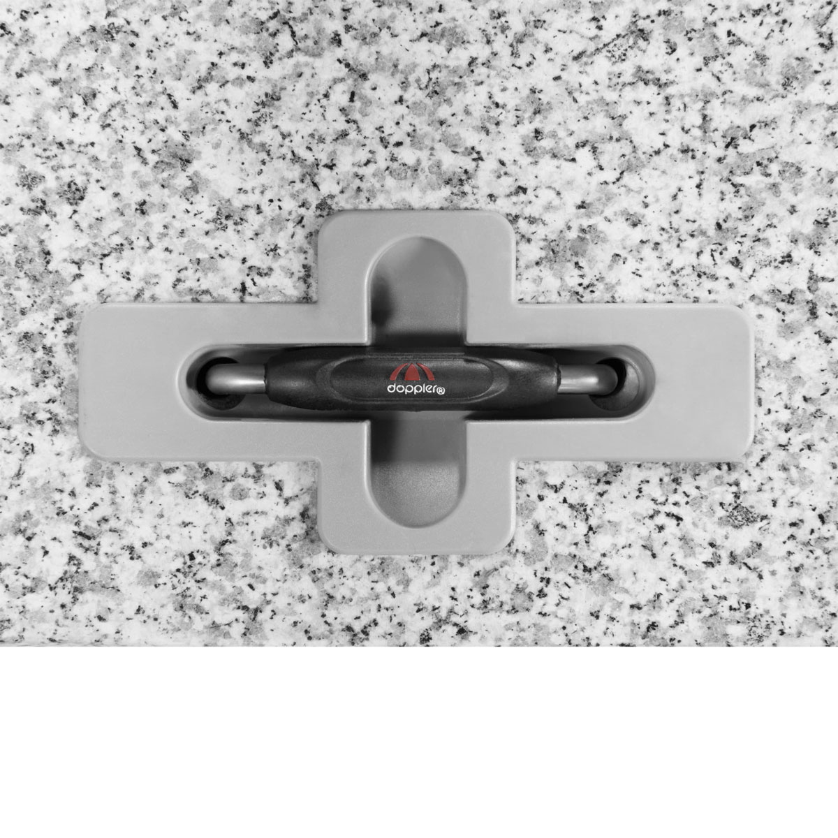 Doppler Granitsockel 90 kg mit Rollen und Tragegriffen Bild 6