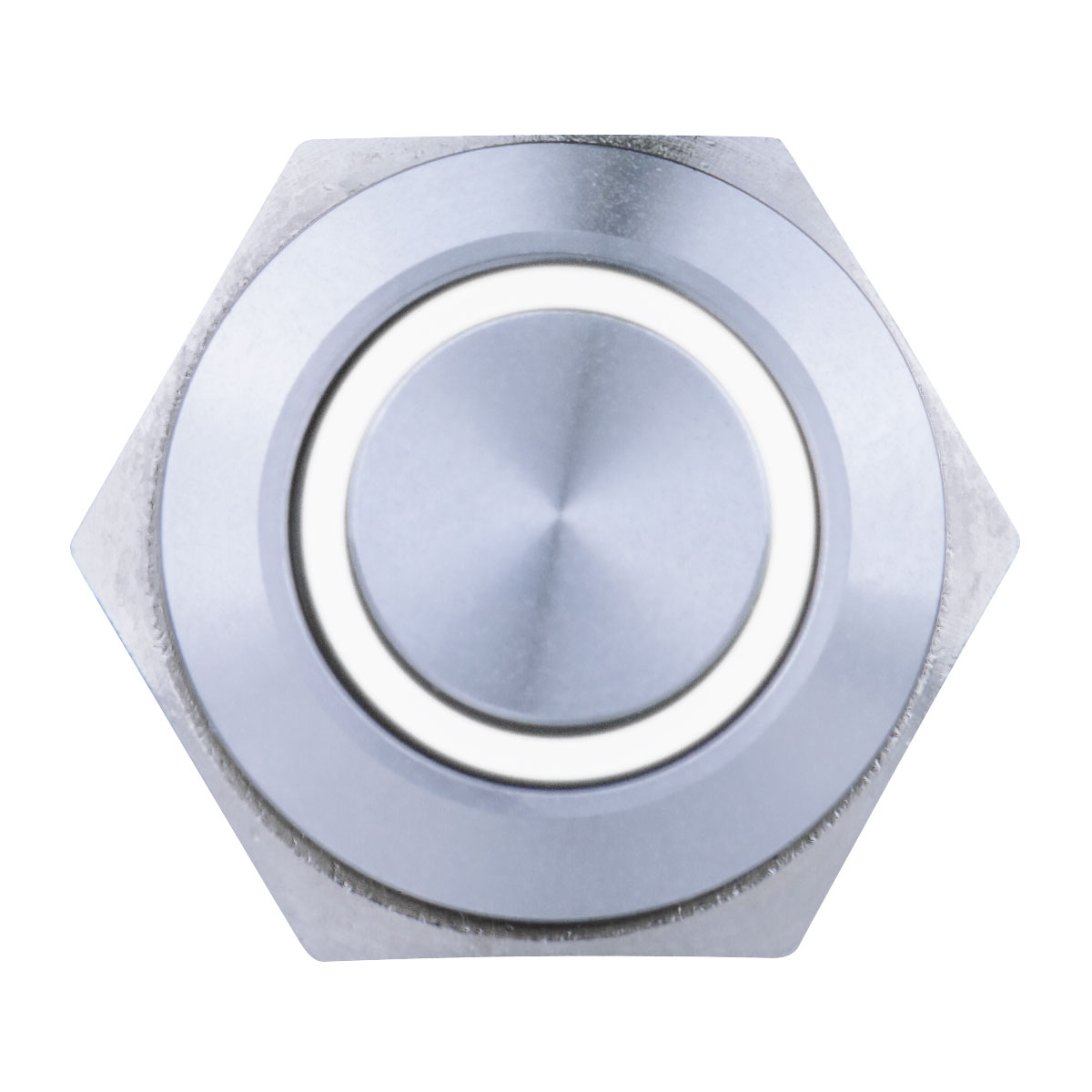 REV Ritter  Klingelknopf für Einbau mit LED-Beleuchtung weiß