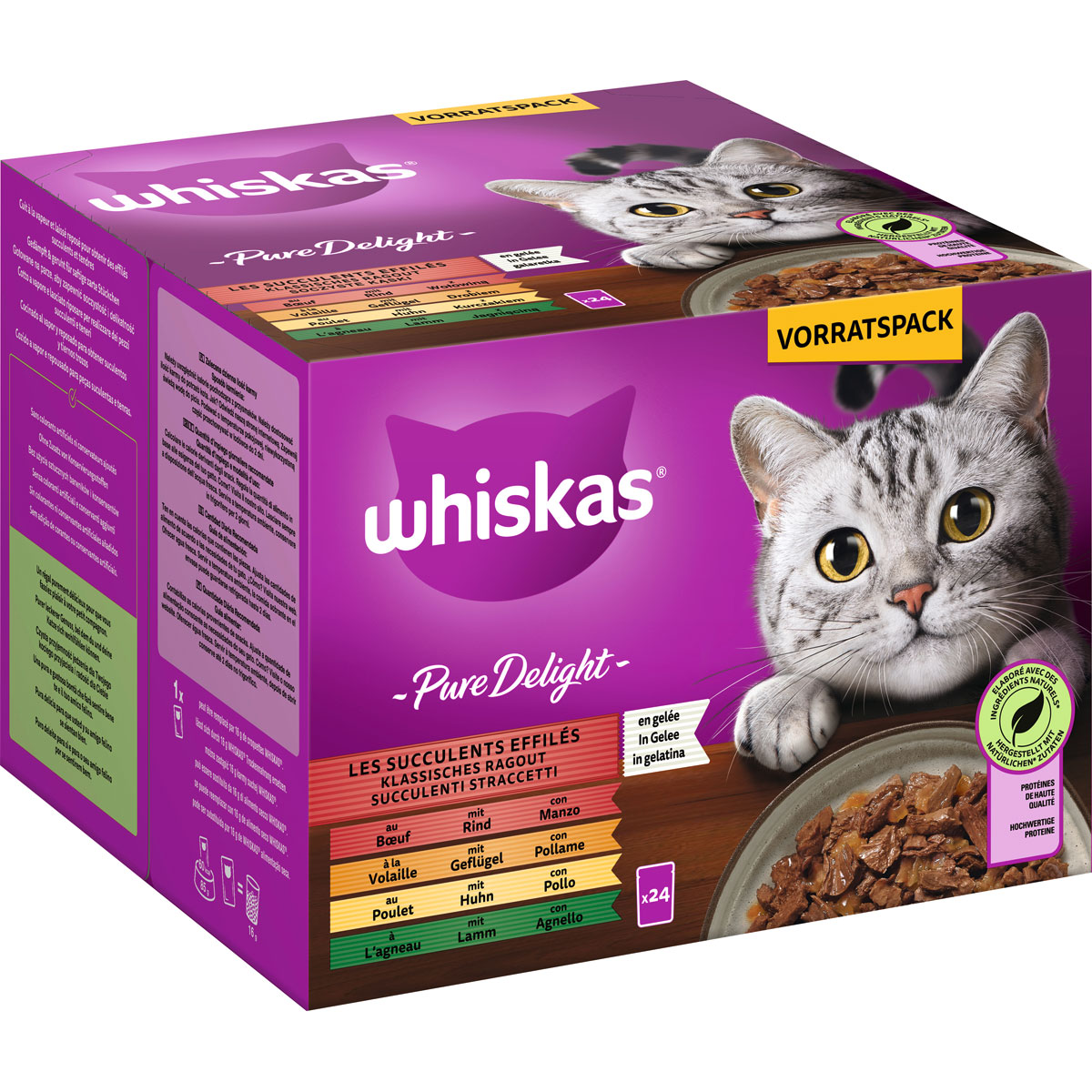 Whiskas Multipack Pure Delight in Gelee 24 x 85 g Bild 1