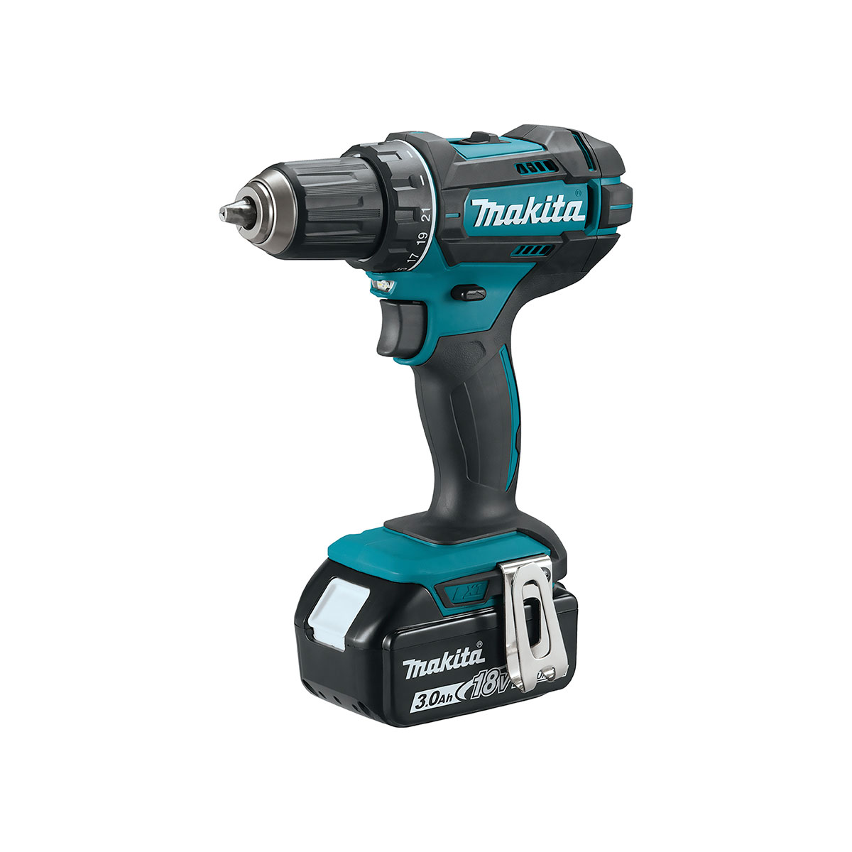 Makita Akku-Bohrschrauber-Set DDF482RFJ 4-teilig