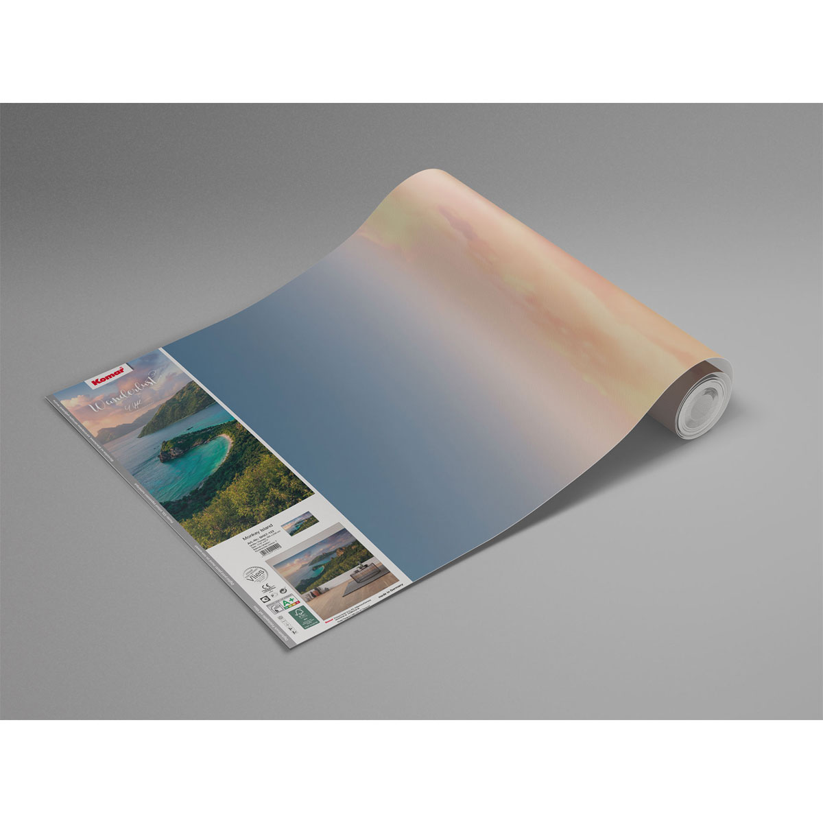 Komar  Vlies Fototapete Monkey Island 350x200 cm Bild 9