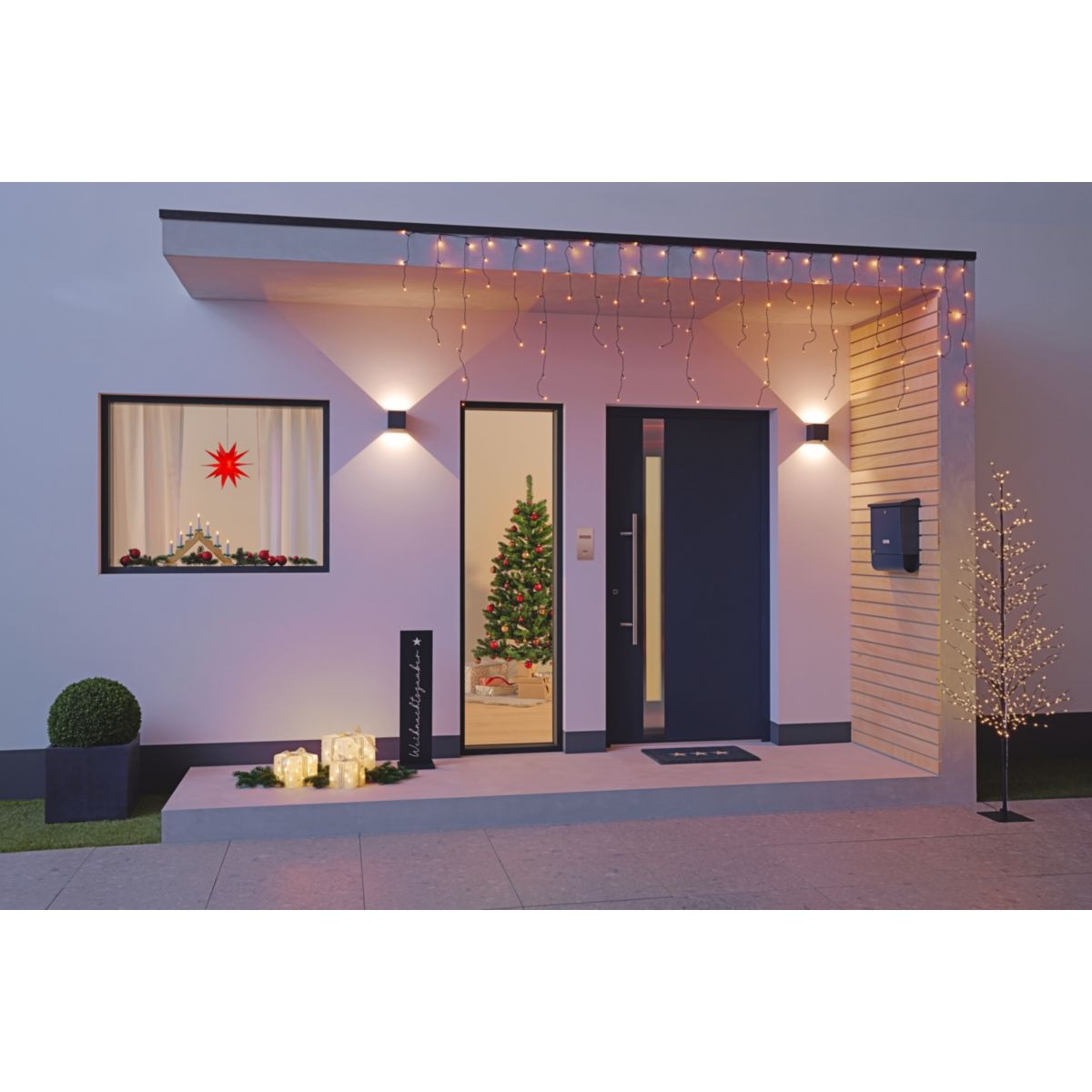 Ambientis LED Lichterbaum mit Sternen 180 cm Bild 6