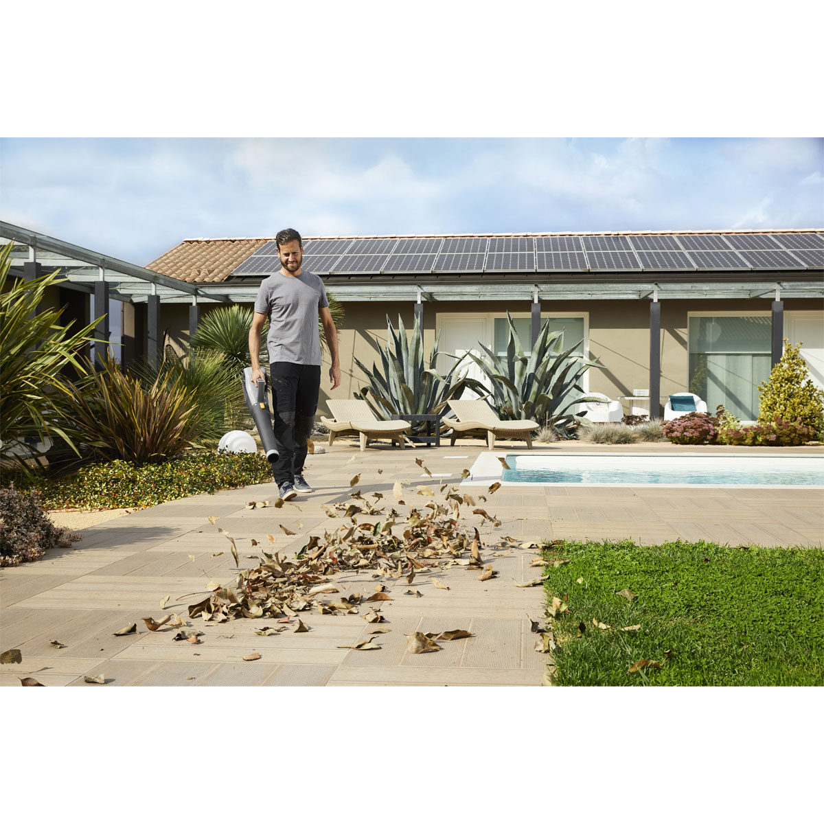 Alpina-Garden Akku-Laubbläser-Set ABL 48 Li 48V 3-teilig Bild 2