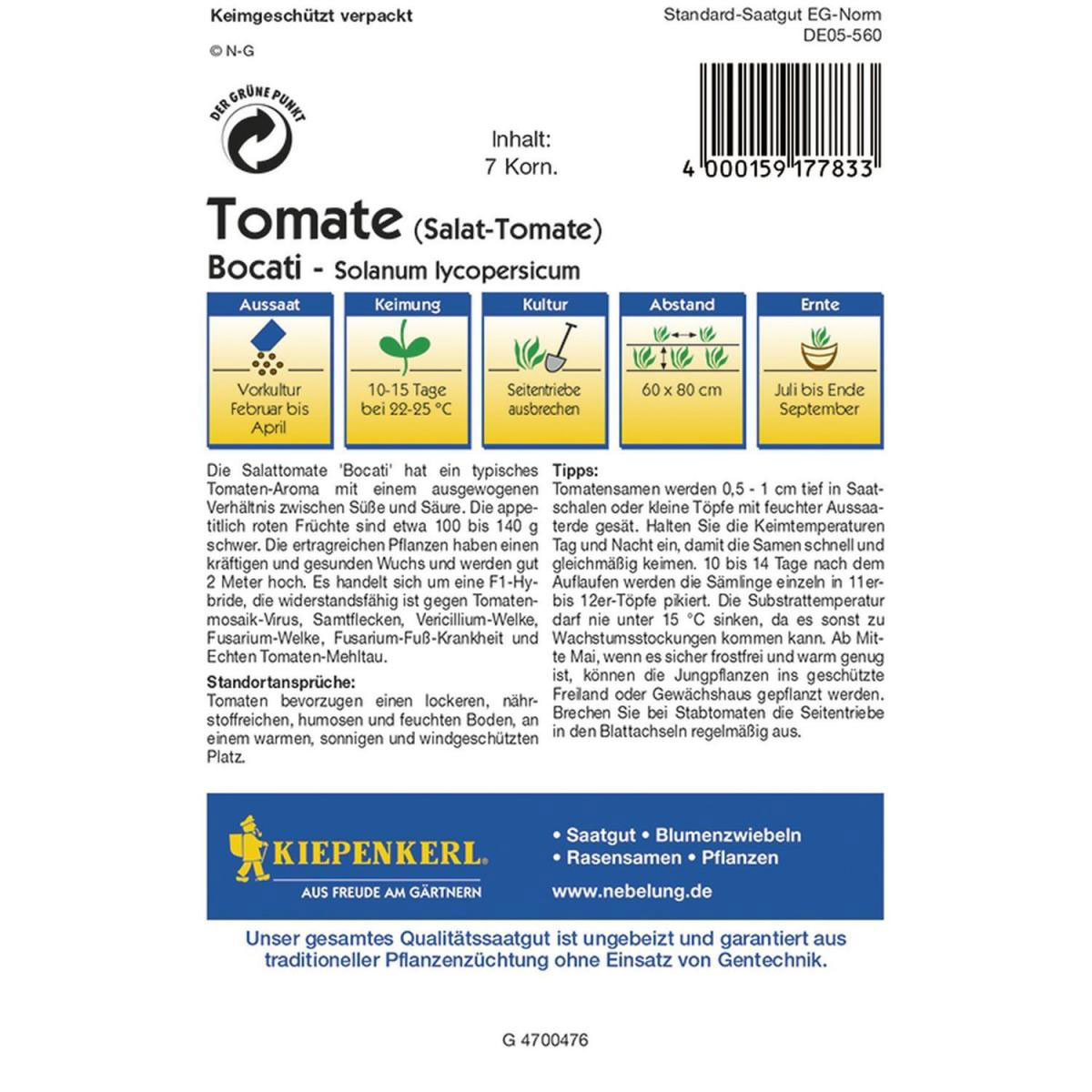 Kiepenkerl Tomate Bocati Bild 2