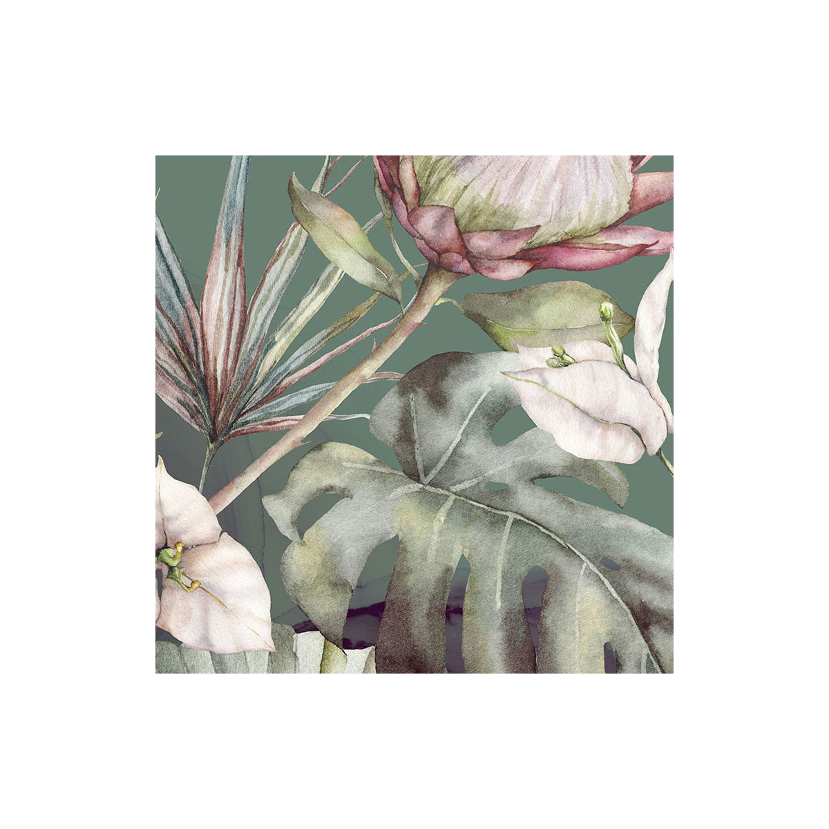 Komar  Vlies Fototapete Monsterawelt 300x280 cm Bild 5