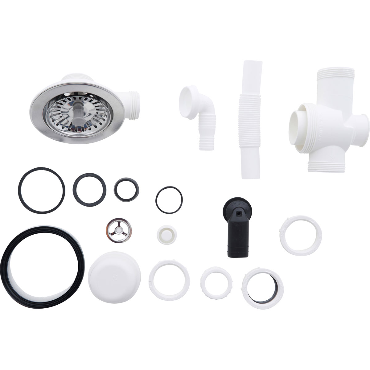 Respekta Spüle grau 86 cm Mineralit 1 Becken 1 Abtropffläche Bild 9