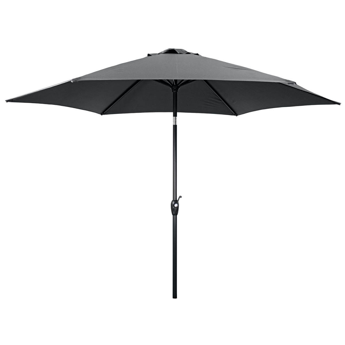 Haveson Marktschirm Lucca Anthrazit 3 m Bild 1