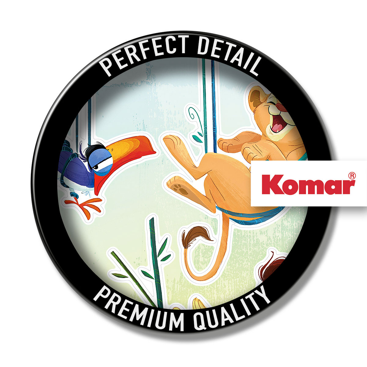 Komar  Wandtattoo Lion King Relax 50x70 cm Bild 3