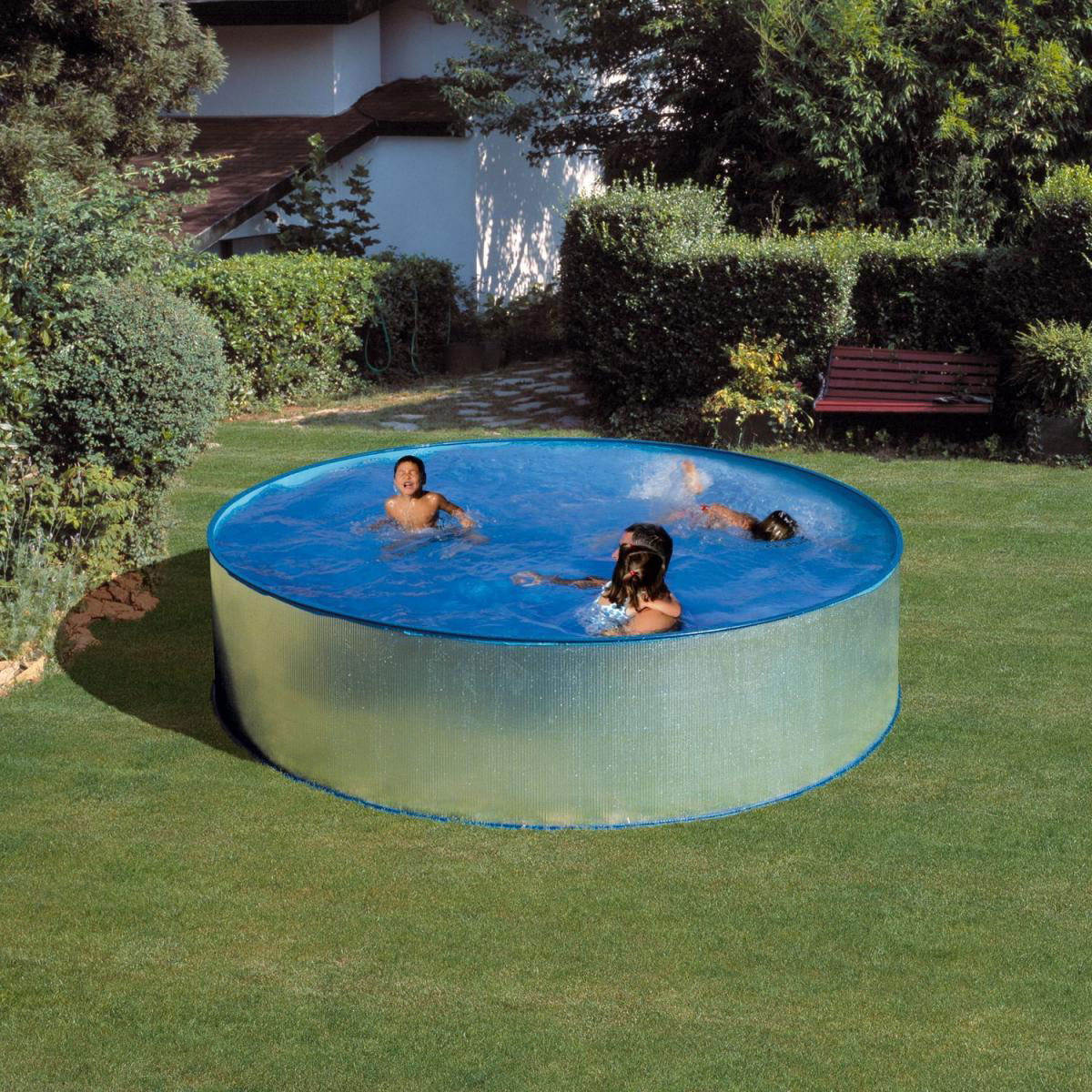 Rundbecken-Set 450 x 90 cm