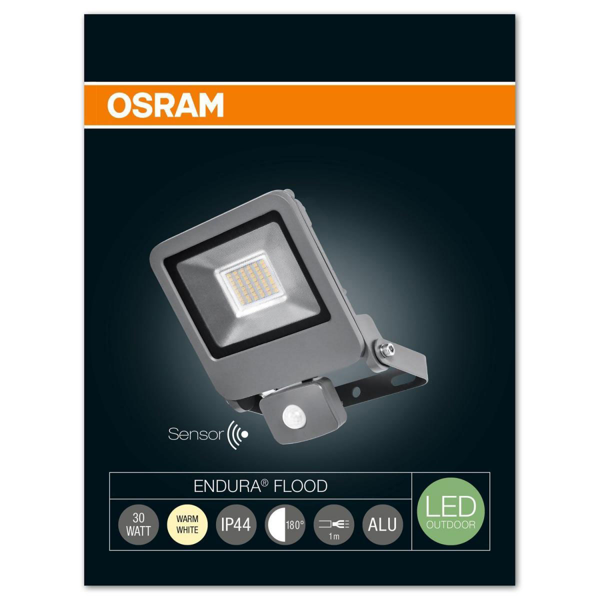 Osram LED Strahler Endura Flood mit Sensor 30W Bild 3