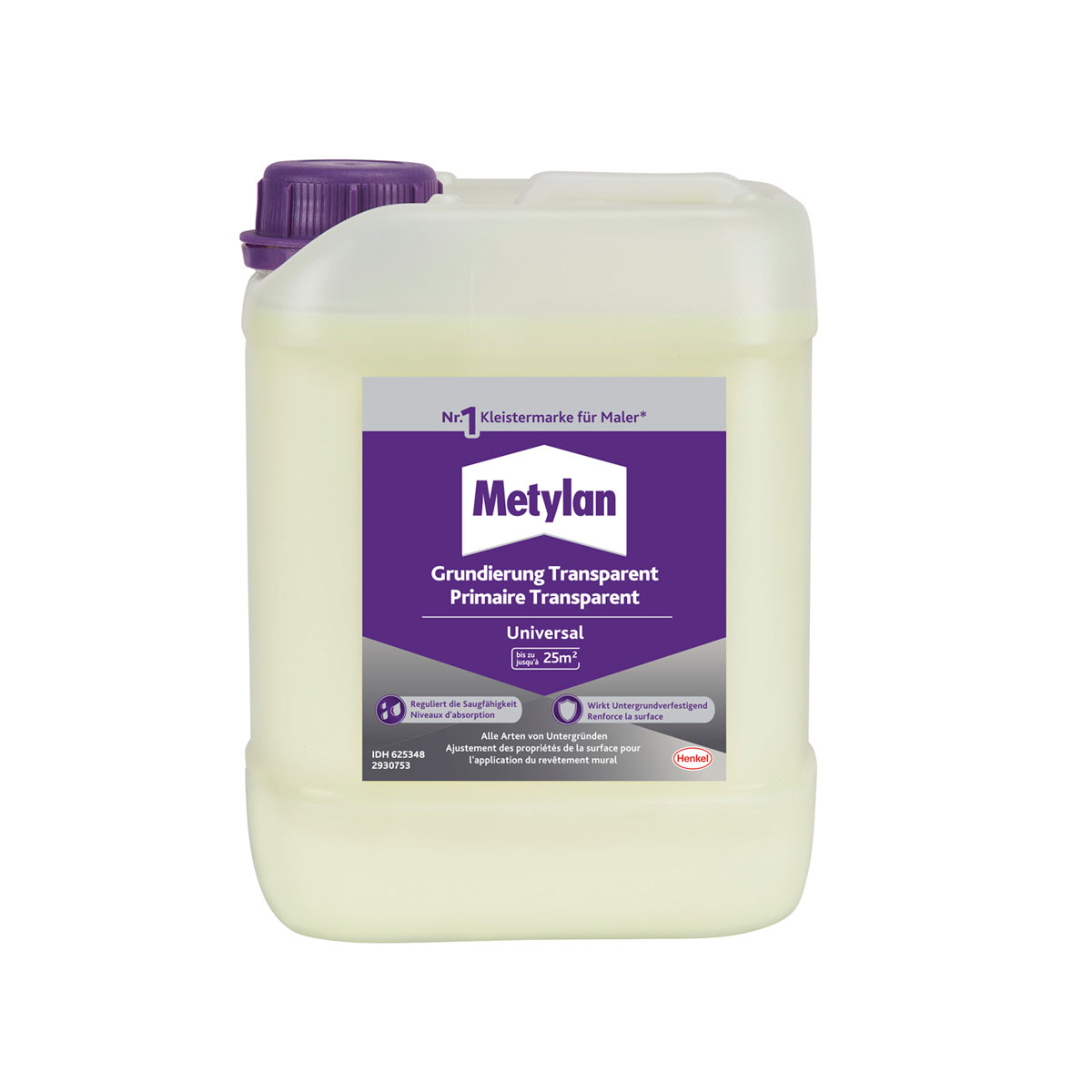 Metylan Tapeziergrundierung Universal Grundierung 2,5 l
