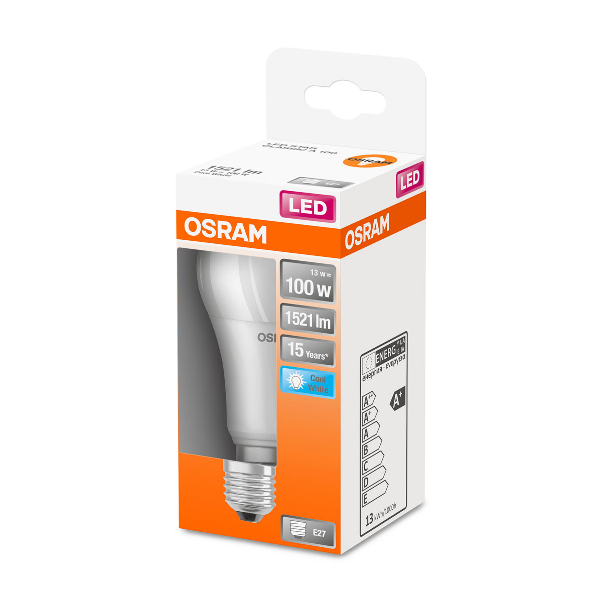 Osram LED-Leuchtmittel E27 100W matt Bild 2