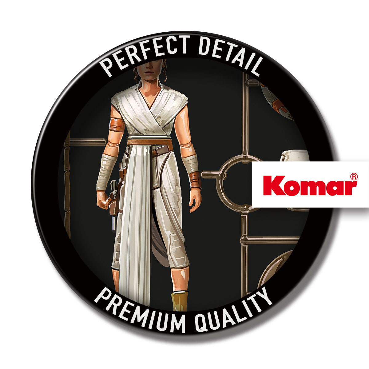 Komar  Wandbild Star Wars Toy Rey 40x50 cm Bild 4