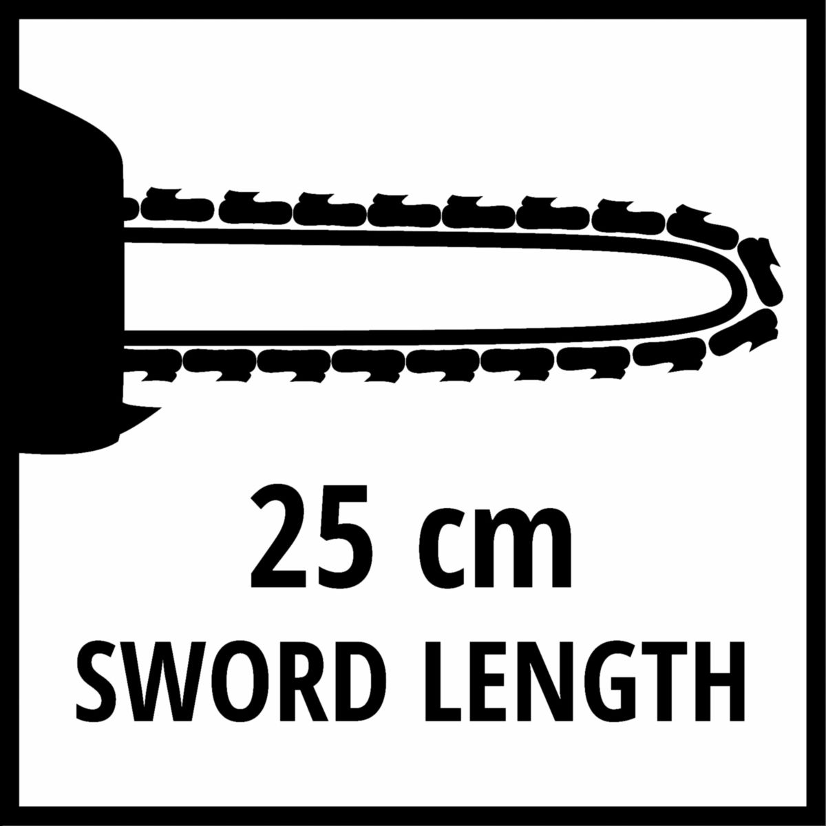 Einhell Akku-Kettensäge GE-LC 18/25-1 Li Kit (1x2,5Ah) Bild 5