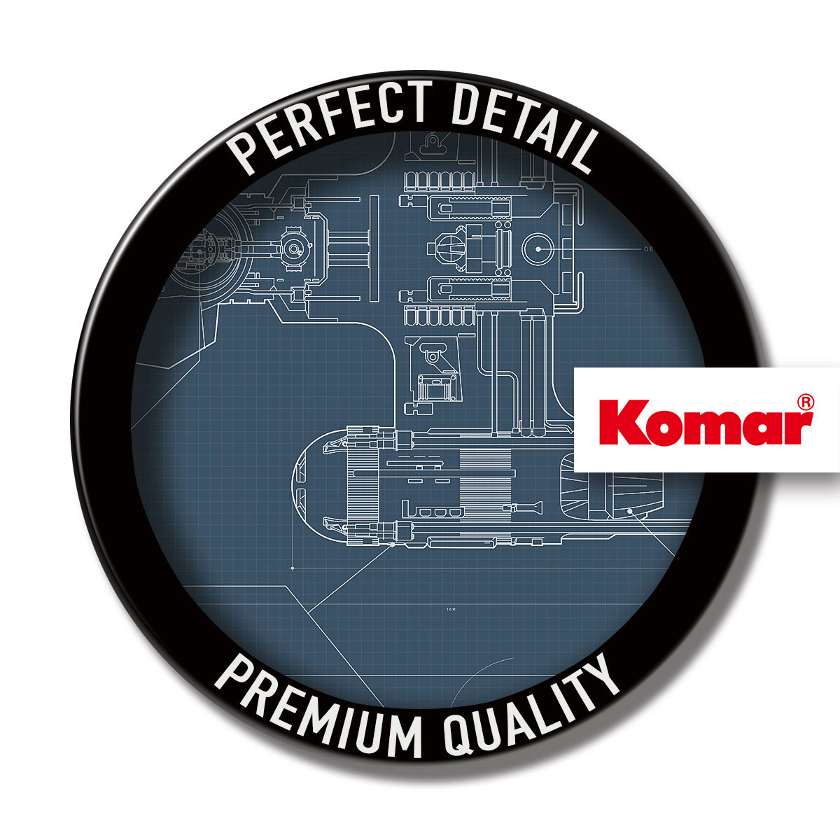 Komar  Wandbild Star Wars EP9 Blueprint Y-Wing 40x30 cm Bild 7