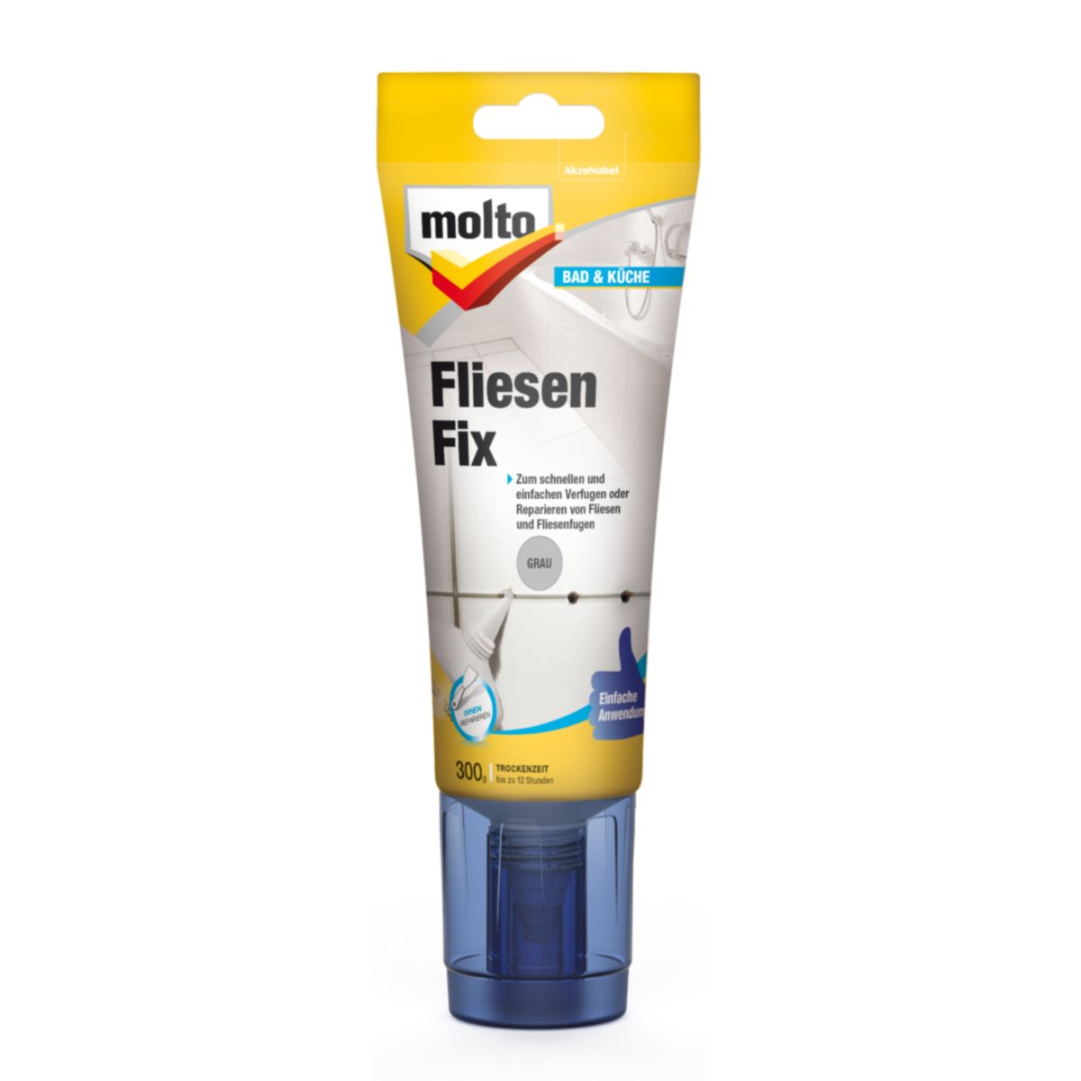Molto Fliesenfix grau 300 g