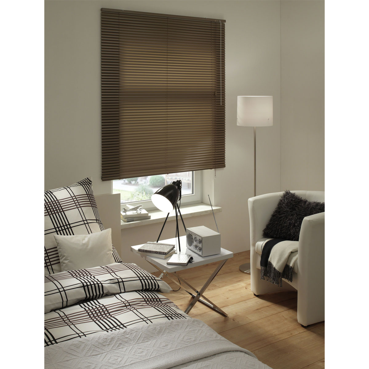 Gardinia Alu-Jalousie 140 x 175 cm mocca Bild 2