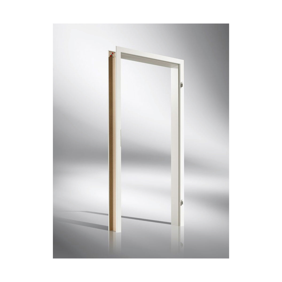 Borne Komplett-Zarge 198,5 x 73,5 x 12 cm CPL weiß links Bild 1