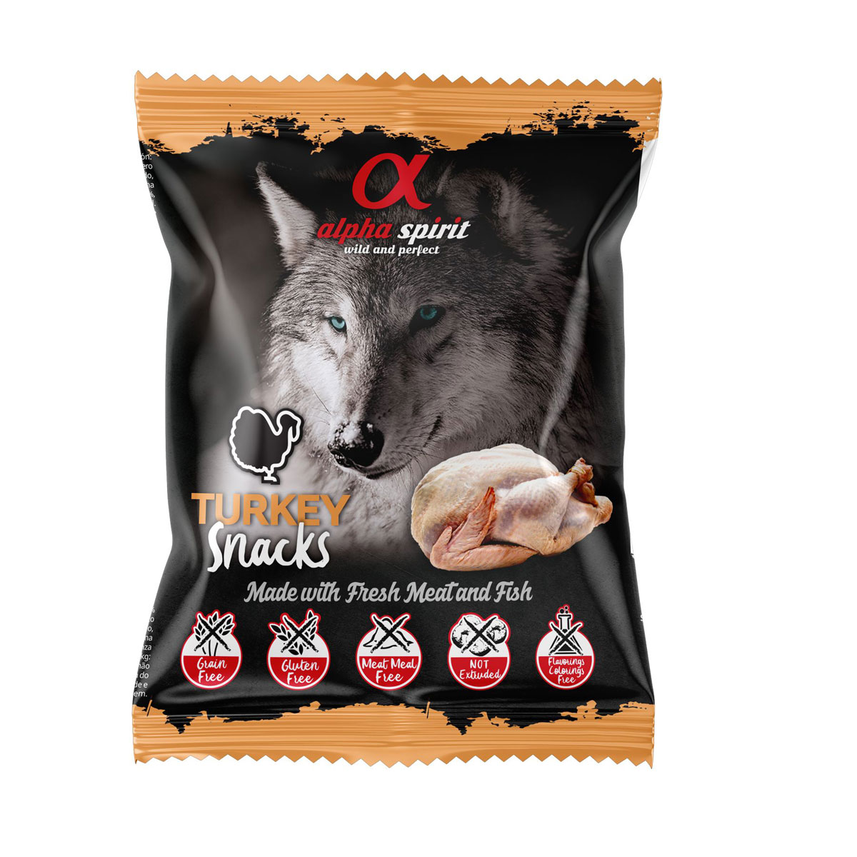 alphaspirit Snack gewürfelt Pute 50 g