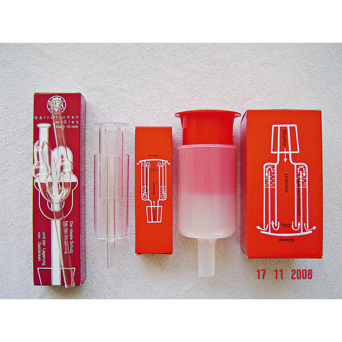 Gäraufsatz Größe 1 Schaft 17 mm Bild 2