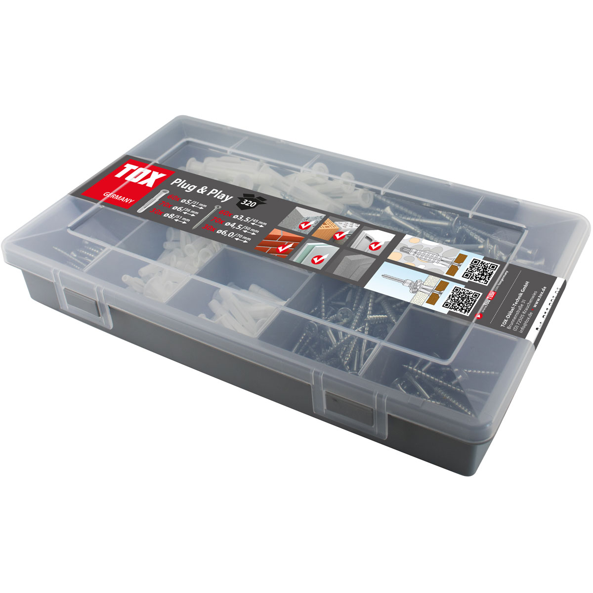 TOX Sortimentsbox Plug und Play