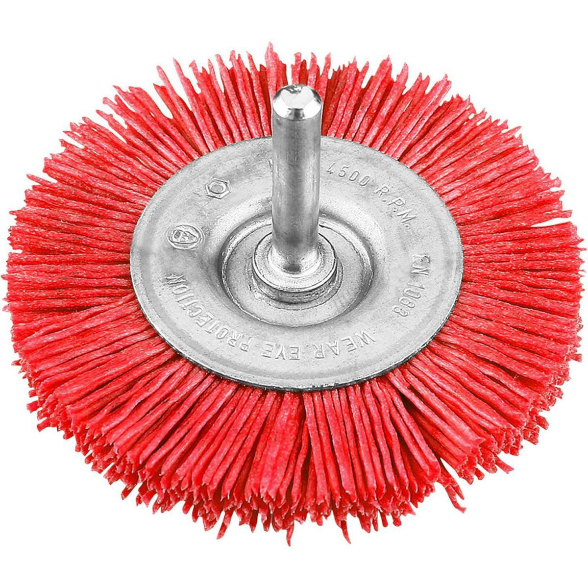 kwb  Nylonscheibenbürste für Einsatz mit Bohrmaschinen und Akkuschraubern