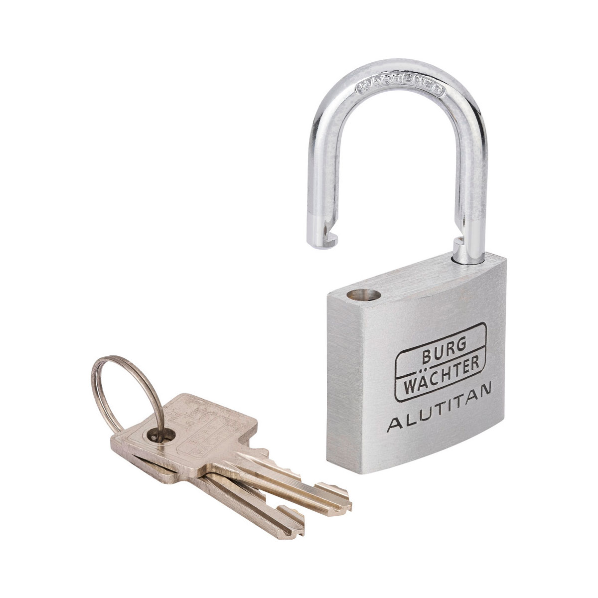 Burg Wächter Zylinder-Vorhängeschloss 770 65 40 x 65 x 14,3 mm aluminium Bild 4