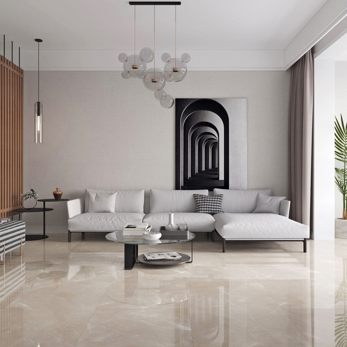 Feinsteinzeug FSZ Pulpis sandFSZ Pulpis sand 60x60x0,7cm  Bild 2