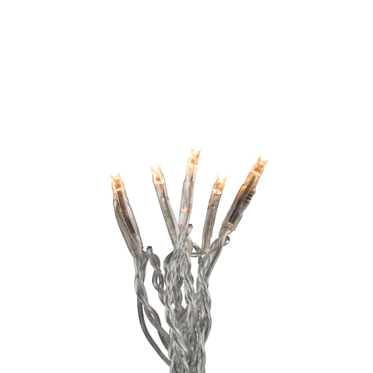 Konstsmide Micro LED Lichterkette 200 bernsteinfarbene Dioden