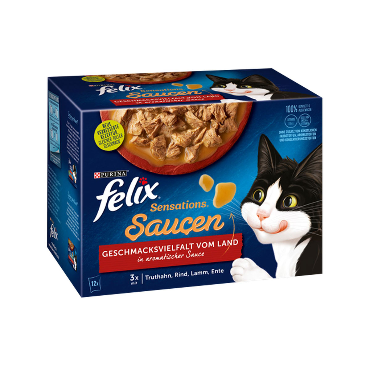 Felix  Sensation Saucen vom Land 12 x 85g Portionsbeutel