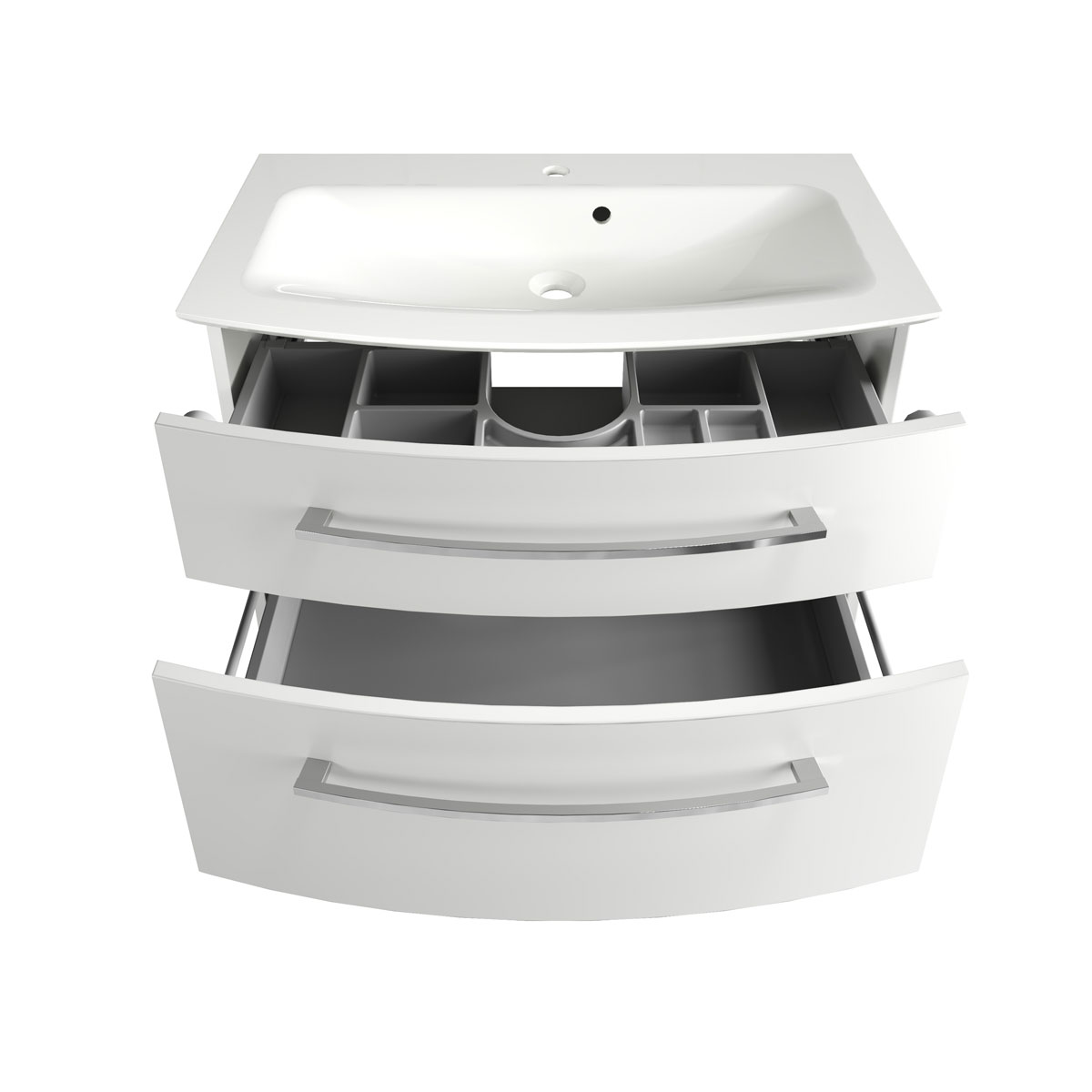 Fackelmann  Waschtisch-Set B.Style 832 x 543 x 478 mm Weiß Bild 2