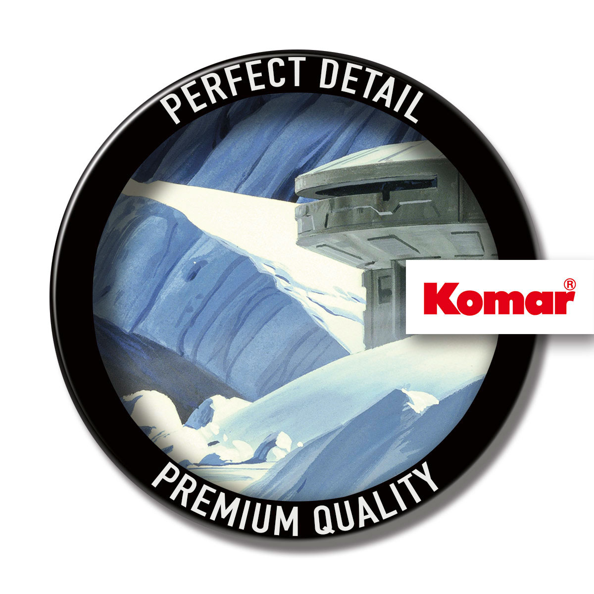Komar  Wandbild Star Wars Classic Hoth Echo Base 40x30 cm Bild 6