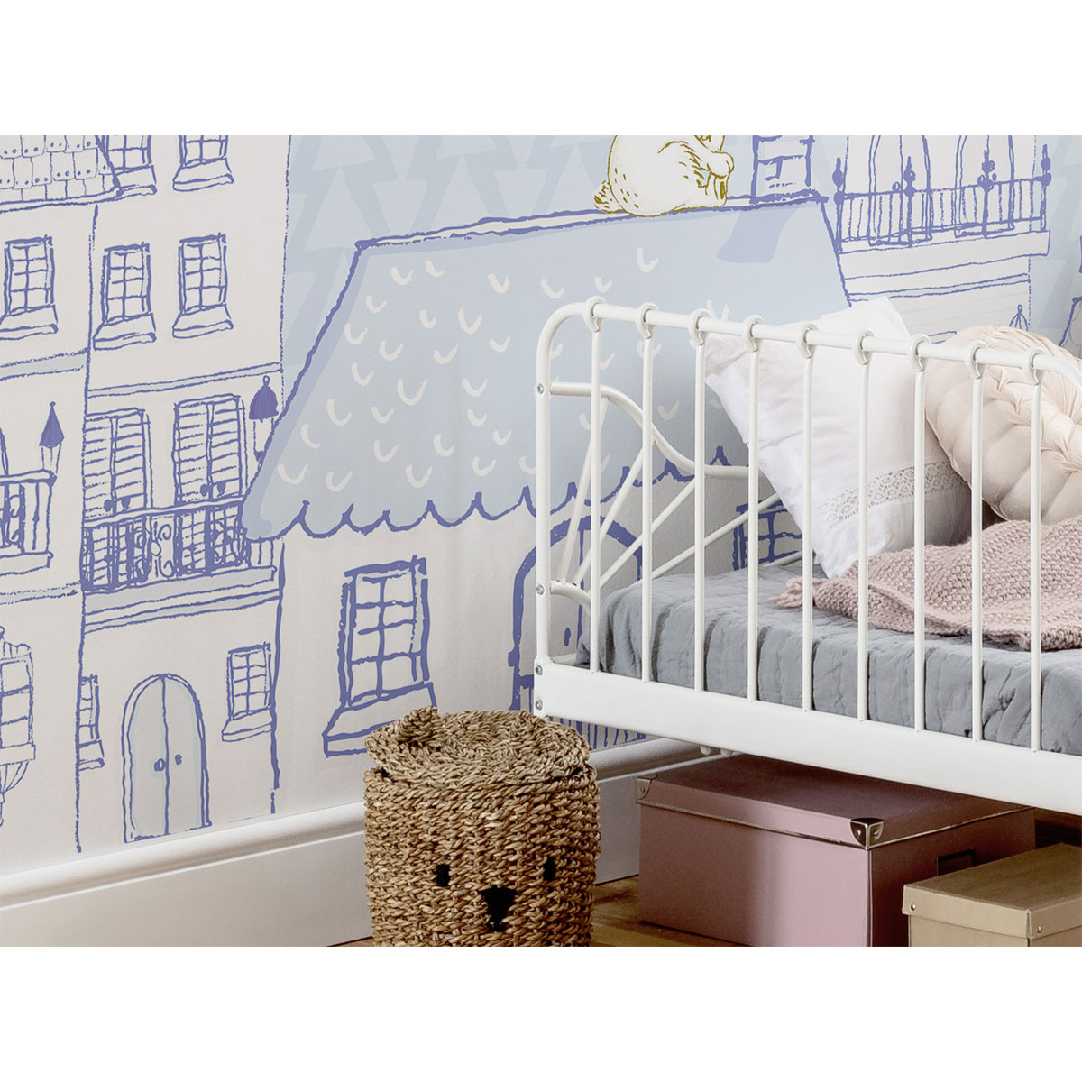 Komar  Vlies Fototapete Rooftop Ralley 350x250 cm Bild 3