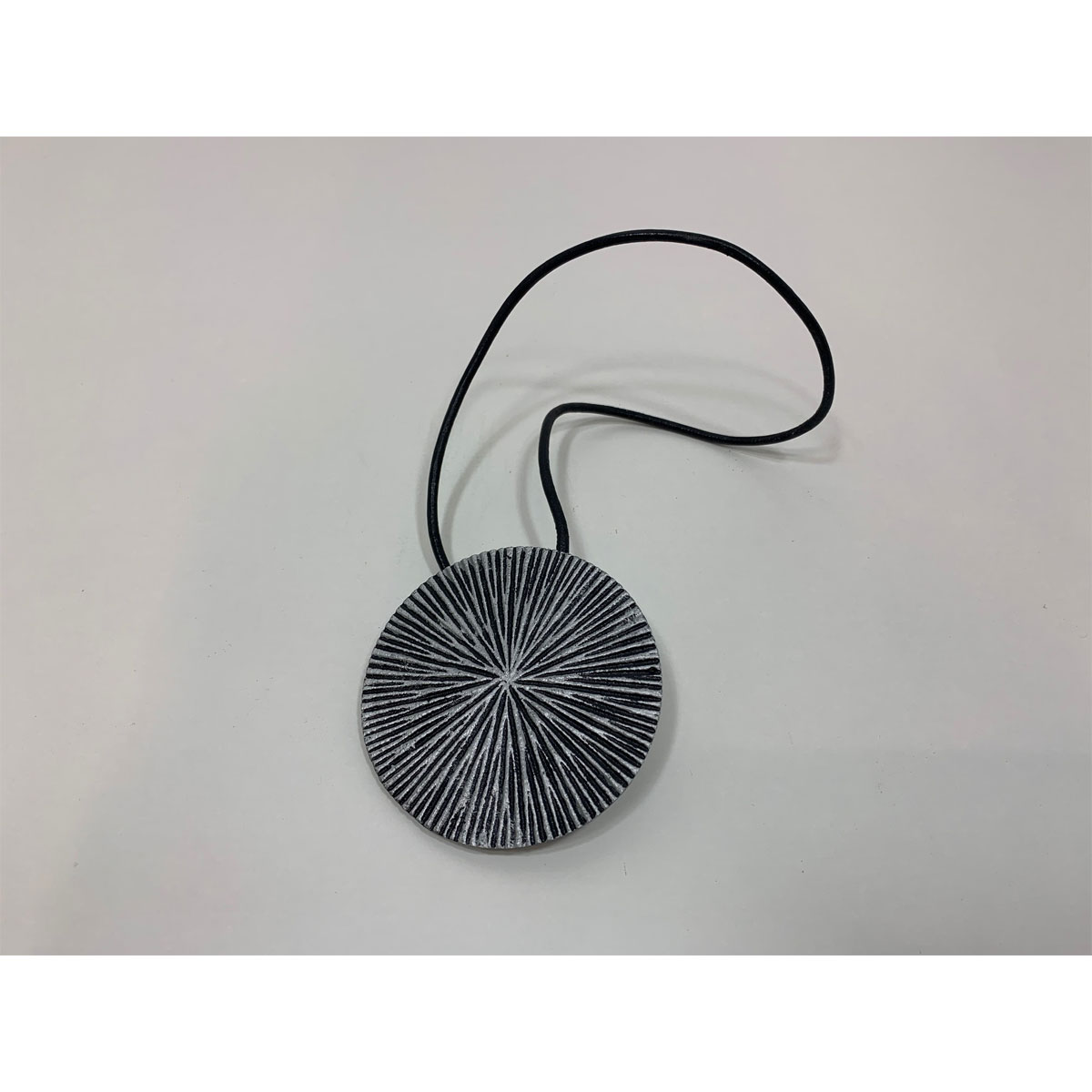 Gardinia Raffband Kreis mit Magnet silber-anthrazit Bild 2