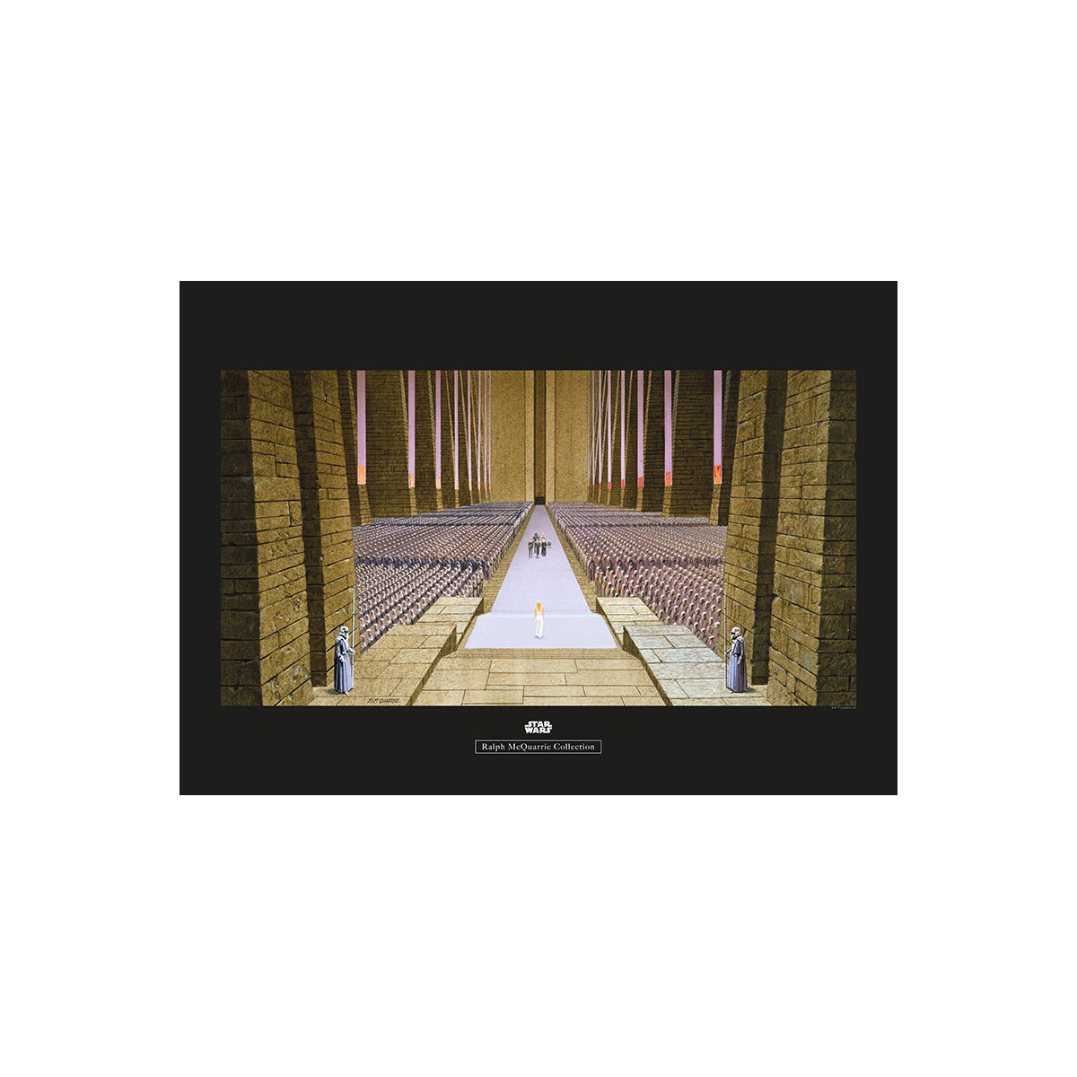 Komar  Wandbild Star Wars Classic Ceremony 70x50 cm Bild 2