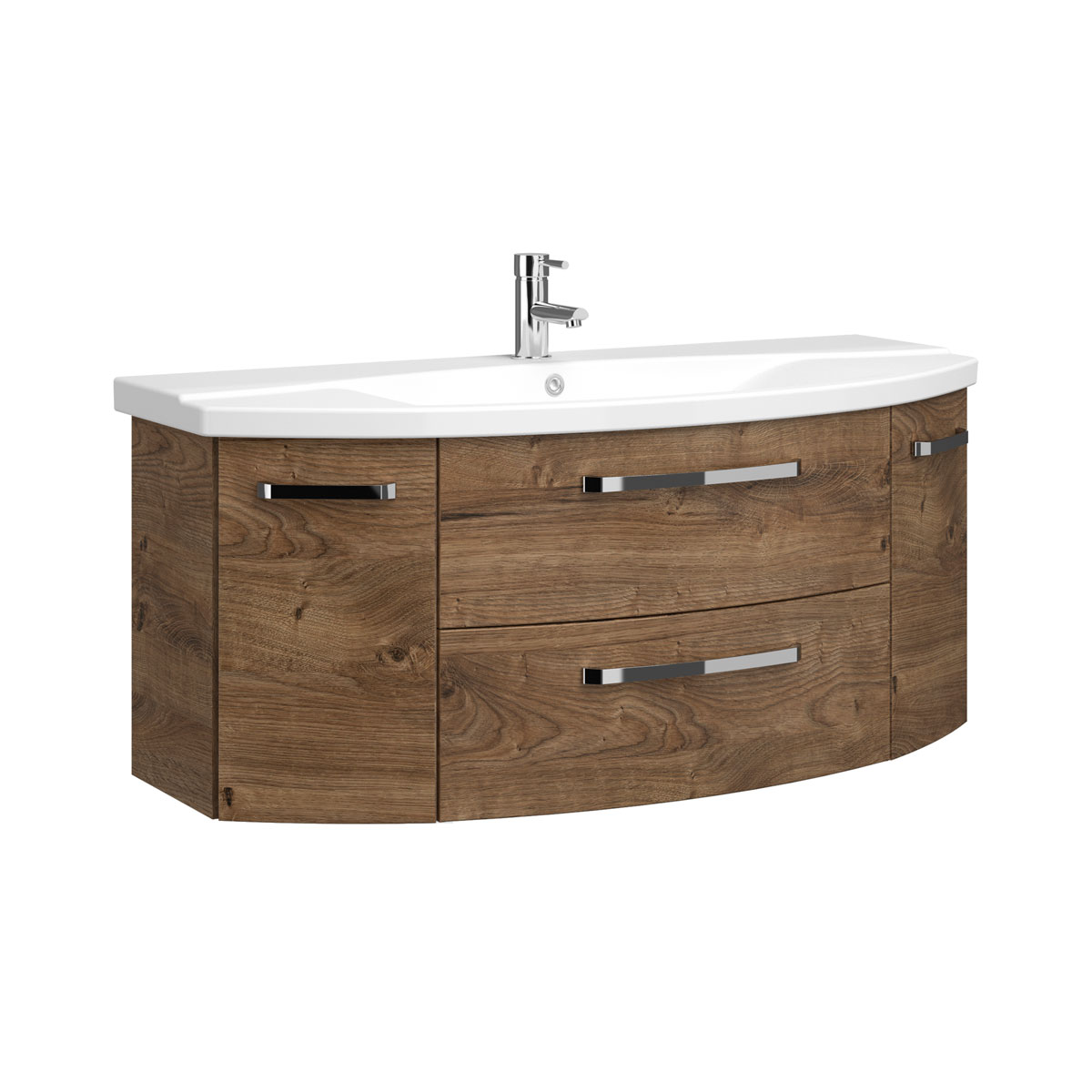 Pelipal Waschtischunterschrank Asti braun Fokus 4010 142 x 1,6 x 26,5 cm