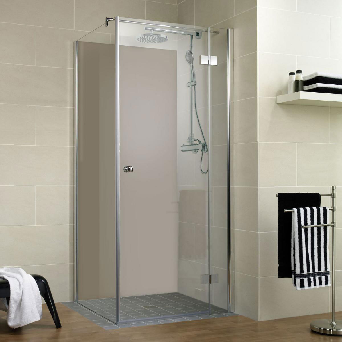 Schulte Duschrückwand Decodesign-Set Erweiterung 900 x 2100 mm taupe Bild 1