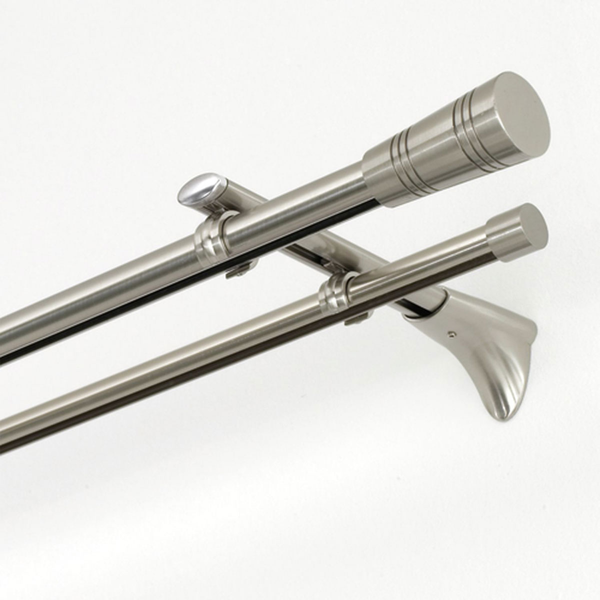 Gardinia Endkappe Chicago für Durchmesser 20 mm Edelstahl-optik Bild 6