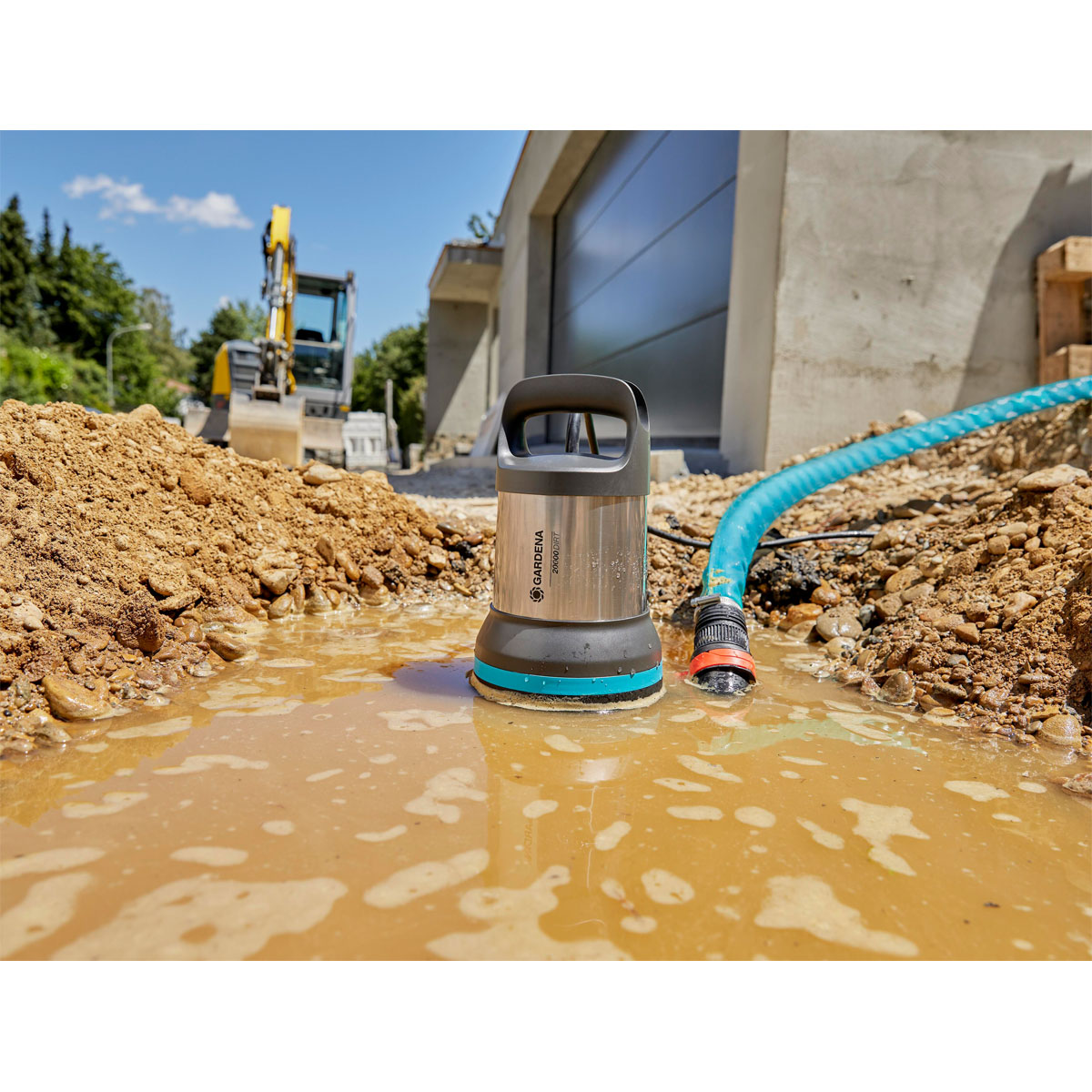 Gardena  Schmutzwasser-Tauchpumpe 20000 mit Aquasensor Bild 2