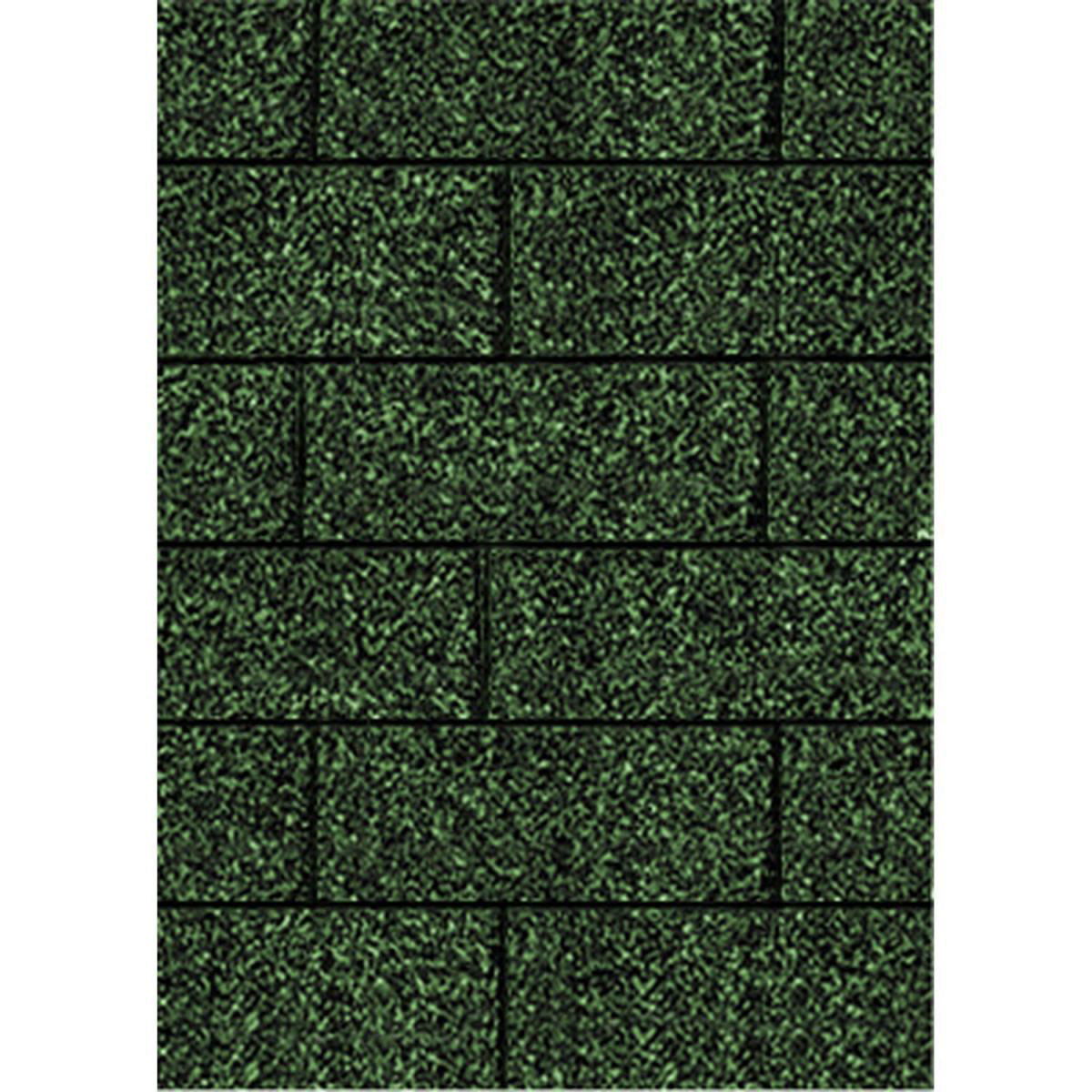 Karibu Dachschindeln Rechteck dunkelgrün 3 m² Bild 1